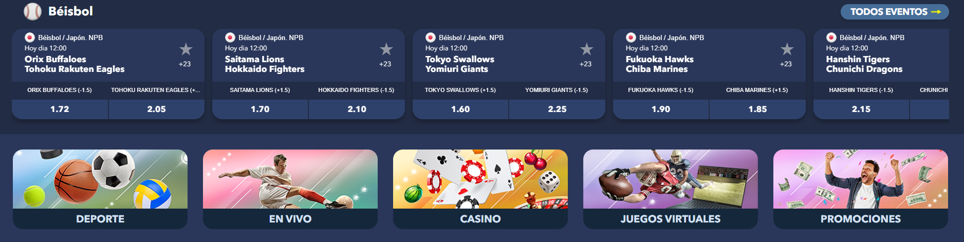 casas de apuestas virtuales Perú